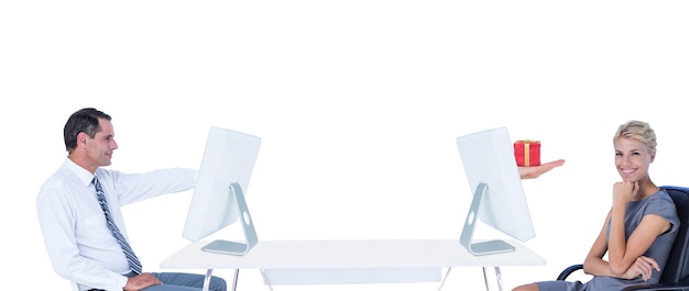 coach guiding client